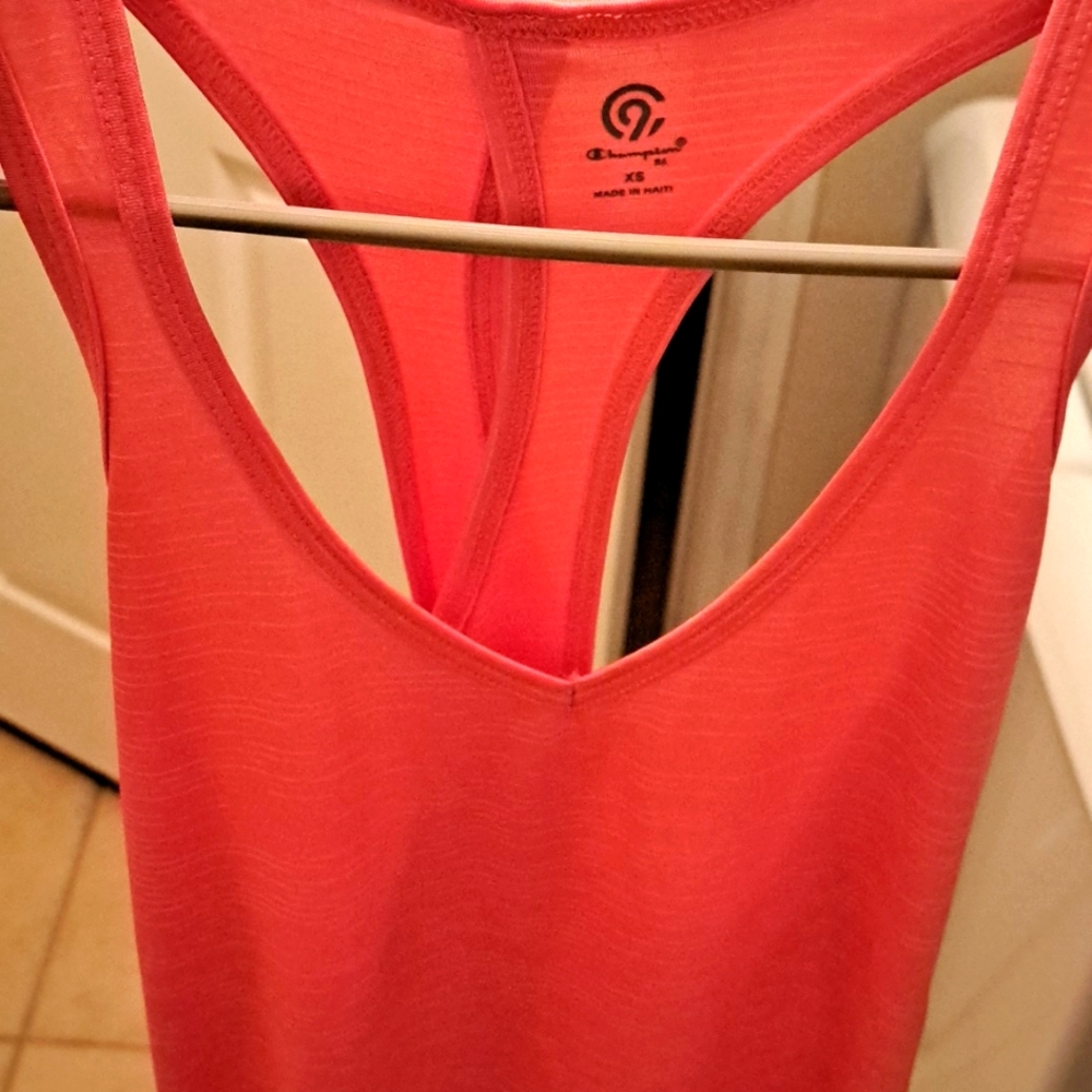 Champion XS Crisscross back light and flowy workout gear or do laundry!!